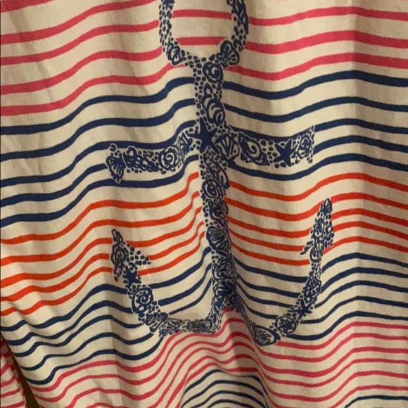 Lilly Pulitzer hooded terry tunic size m - Picture 4 of 4